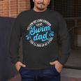 Swim Dad Dad Of A Swimmer Dad Swimming Father Men's Long Sleeve T-Shirt Swim Dad Dad Of A Swimmer Dad Swimming Father Men's Long Sleeve T-Shirt