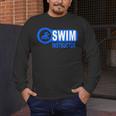 Swim Instructor Swimming Teacher Classes Men's Long Sleeve T-Shirt
