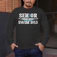 Swim Senior Dad 2026 Proud Swimming Senior Father 2026 Men's Long Sleeve T-Shirt Swim Senior Dad 2026 Proud Swimming Senior Father 2026 Men's Long Sleeve T-Shirt
