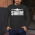 Swim Sports Swimming Water Athletic Swimmer Men's Long Sleeve T-Shirt