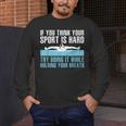 Swimming Art For Men Women Swimmer Swim Coach Training Men's Long Sleeve T-Shirt