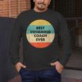 Swimming Coach Men's Long Sleeve T-Shirt Swimming Coach Men's Long Sleeve T-Shirt