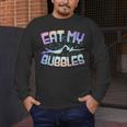 Swimming Eat My Bubbles Swim Watercolour Men's Long Sleeve T-Shirt Swimming Eat My Bubbles Swim Watercolour Men's Long Sleeve T-Shirt