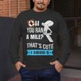 Swimming Saying For Swimmers Men's Long Sleeve T-Shirt