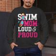 Swimming Swimmer Swim Mom Men's Long Sleeve T-Shirt