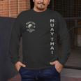 Thai Boxing Muay Thai Men's Long Sleeve T-Shirt Thai Boxing Muay Thai Men's Long Sleeve T-Shirt