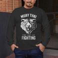 Tiger Muay Thai And Kickboxing Men's Long Sleeve T-Shirt Tiger Muay Thai And Kickboxing Men's Long Sleeve T-Shirt