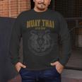 Twin Tiger Sak Yant Muay Thai Men's Long Sleeve T-Shirt