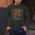 Vintage Muay Thai Chaiya Thai Boxing Fighter Style Elephant Men's Long Sleeve T-Shirt