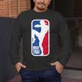 Vintage Muay Thai Fighter MMA Street Fight Kickboxing Club Men's Long Sleeve T-Shirt