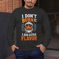 Women's Backyard Pitmaster Father BBQ Dad Griller Men's Long Sleeve T-Shirt