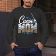 Women's Canoe Mom Leopard Print Paddle River Lake Sport Mother Men's Long Sleeve T-Shirt