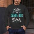 Women's Cute Canoe Dog Shirt Family Dog For Women Men Men's Long Sleeve T-Shirt Women's Cute Canoe Dog Shirt Family Dog For Women Men Men's Long Sleeve T-Shirt