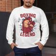 Boxing Legend Professional Boxer Muay Thai Boxing Men's Long Sleeve T-Shirt Boxing Legend Professional Boxer Muay Thai Boxing Men's Long Sleeve T-Shirt