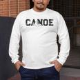 Canoe Canoeing Vintage Canoe Raglan Baseball Tee Men's Long Sleeve T-Shirt
