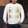 Canoe Vintage Canoeing Retro Canoe Paddling Premium Tri-Blend Men's Long Sleeve T-Shirt