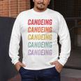 Canoeing Raglan Baseball Tee Men's Long Sleeve T-Shirt
