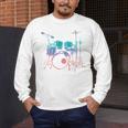 Drum Kit Drummer Graphic Men's Long Sleeve T-Shirt Drum Kit Drummer Graphic Men's Long Sleeve T-Shirt