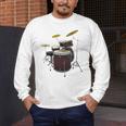 Drummer Drum Kit Premium Tri-Blend Men's Long Sleeve T-Shirt Drummer Drum Kit Premium Tri-Blend Men's Long Sleeve T-Shirt