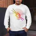 Drummer Drumsticks Fist Drum Kit Sweatshirt Men's Long Sleeve T-Shirt Drummer Drumsticks Fist Drum Kit Sweatshirt Men's Long Sleeve T-Shirt