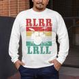 Drummer RLRR LRLL Vintage Drum Kit Sweatshirt Men's Long Sleeve T-Shirt Drummer RLRR LRLL Vintage Drum Kit Sweatshirt Men's Long Sleeve T-Shirt