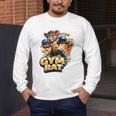 Gym Rat Kickboxing Nak Muay Thai Boxing Fighter Men's Long Sleeve T-Shirt