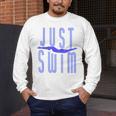 Just Swim Swimmer Swimming Men's Long Sleeve T-Shirt