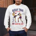 Muay Thai Boxing Spirit Martial Art Men's Long Sleeve T-Shirt