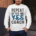 Repeat Yes Swim Coach Swimming Coach Men's Long Sleeve T-Shirt Repeat Yes Swim Coach Swimming Coach Men's Long Sleeve T-Shirt