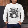 Spaniel Rock Drum Kit Men's Long Sleeve T-Shirt Spaniel Rock Drum Kit Men's Long Sleeve T-Shirt