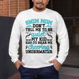 Swim Mom Swimming Mama Of A Swimmer Mom Swim Mother Men's Long Sleeve T-Shirt
