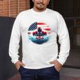 Swimming United States American Swimming Apparel Swimming Men's Long Sleeve T-Shirt Swimming United States American Swimming Apparel Swimming Men's Long Sleeve T-Shirt