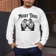 Thai Boxing Muay Thai Boxer Men's Long Sleeve T-Shirt Thai Boxing Muay Thai Boxer Men's Long Sleeve T-Shirt