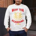 Tiger Muay Thai Kickboxing Gym MMA Training Men's Long Sleeve T-Shirt