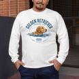 Women's Golden Retriever Swimming Men's Long Sleeve T-Shirt Women's Golden Retriever Swimming Men's Long Sleeve T-Shirt