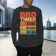 BBQ Dad Griller Weekend Barbecue Men's Long Sleeve T-Shirt BBQ Dad Griller Weekend Barbecue Men's Long Sleeve T-Shirt