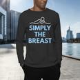 Breaststroke Swimming SwimmerShirt Men's Long Sleeve T-Shirt Breaststroke Swimming SwimmerShirt Men's Long Sleeve T-Shirt