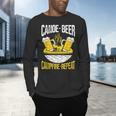 Canoe Beer Campfire Repeat Kayak Canoe Men's Long Sleeve T-Shirt