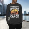 Canoe Old Man Sleeveless Men's Long Sleeve T-Shirt
