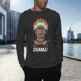 Chama Paotan MMA Fan JJB Boxing Muay Thai Kickboxing Men's Long Sleeve T-Shirt