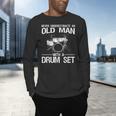Cool Drummer Art Men Dad Drum Set Player Drum Kit Musician Men's Long Sleeve T-Shirt Cool Drummer Art Men Dad Drum Set Player Drum Kit Musician Men's Long Sleeve T-Shirt