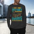 Drummer Drummer Drum Kit Men's Long Sleeve T-Shirt Drummer Drummer Drum Kit Men's Long Sleeve T-Shirt