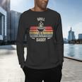 Grill Daddy BBQ Dad Retro Vintage Grilling Graphic Men's Long Sleeve T-Shirt Grill Daddy BBQ Dad Retro Vintage Grilling Graphic Men's Long Sleeve T-Shirt