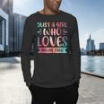 Just a Girl Who Loves Muay Thai Men's Long Sleeve T-Shirt Just a Girl Who Loves Muay Thai Men's Long Sleeve T-Shirt