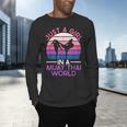 Just A Girl In A Muay Thai World Muay Thai Boxing Men's Long Sleeve T-Shirt Just A Girl In A Muay Thai World Muay Thai Boxing Men's Long Sleeve T-Shirt