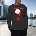 Just The Teep MMA Muay Thai Kick Jiu-Jitsu Fighting Men's Long Sleeve T-Shirt Just The Teep MMA Muay Thai Kick Jiu-Jitsu Fighting Men's Long Sleeve T-Shirt