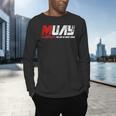 Martial Arts Muay Thai Men's Long Sleeve T-Shirt