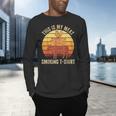This Is My Meat Smoking Tee BBQ Dad Barbeque Smoker Men's Long Sleeve T-Shirt