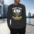Muay Thai Thai Boxing Elephant Martial Arts T-Shirt Men's Long Sleeve T-Shirt Muay Thai Thai Boxing Elephant Martial Arts T-Shirt Men's Long Sleeve T-Shirt