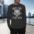 Muay Thai Thai Boxing Kickboxing Men's Long Sleeve T-Shirt Muay Thai Thai Boxing Kickboxing Men's Long Sleeve T-Shirt